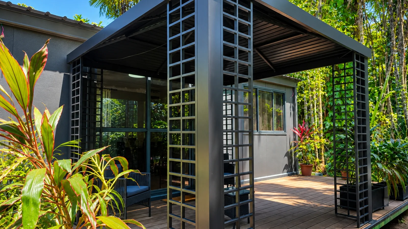 Modern Jungle Room with A/C 3 13